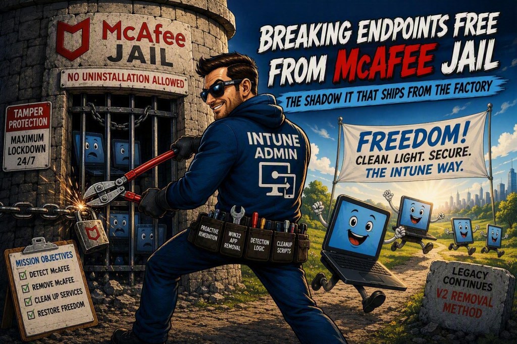 McAfee: The Shadow IT That Ships From the Factory (….and how to remove it with Intune)
